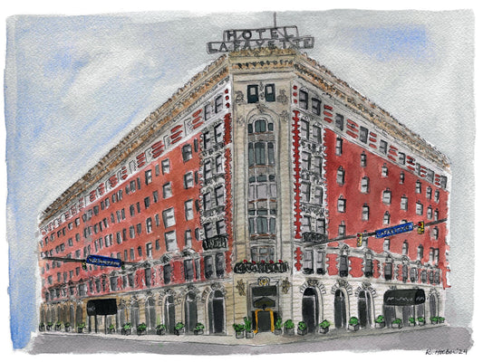 HOTEL LAFAYETTE - Rachel Hoeber Art & Design