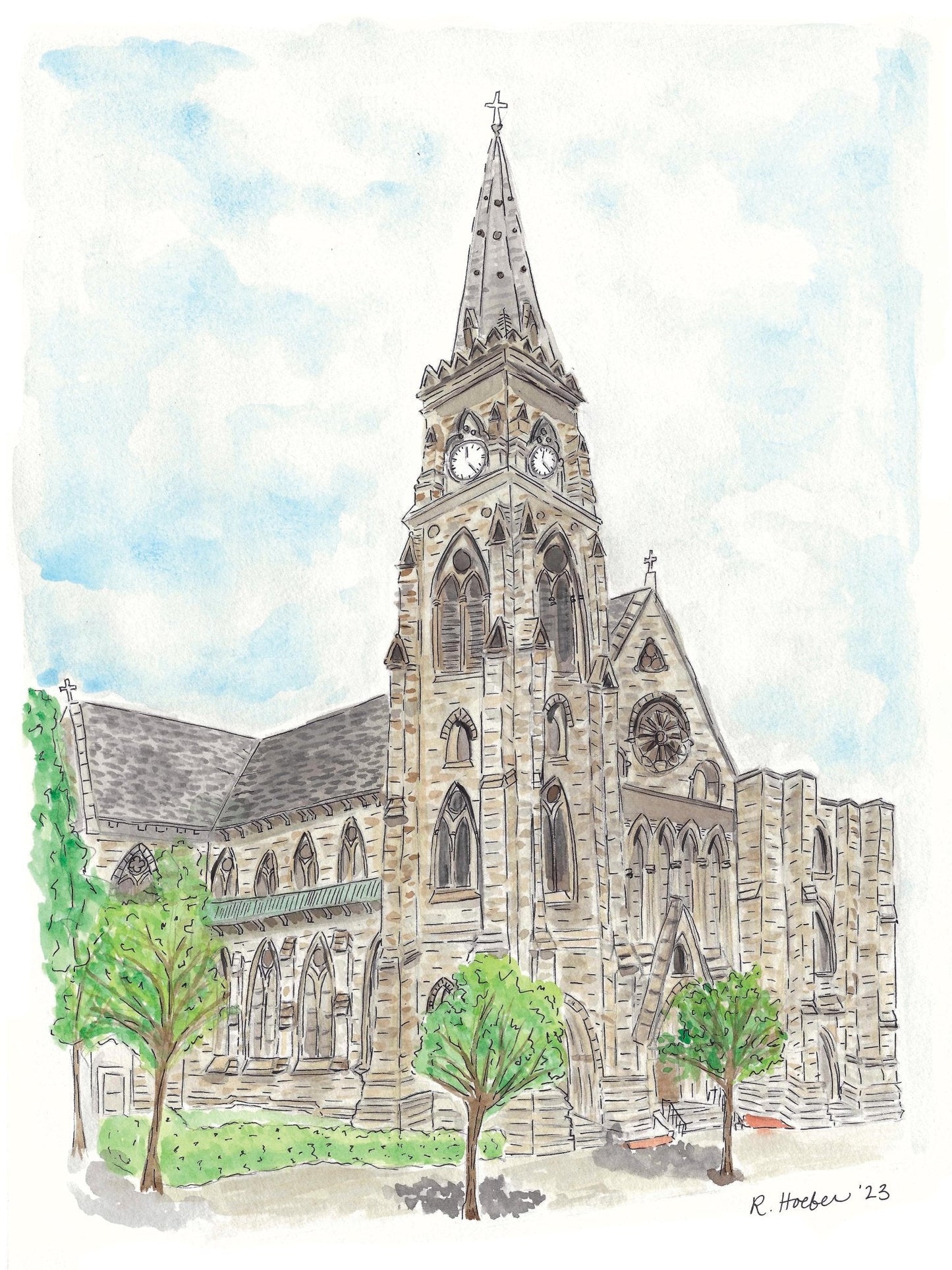 ST. JOSEPH'S CATHEDRAL - Rachel Hoeber Art & Design