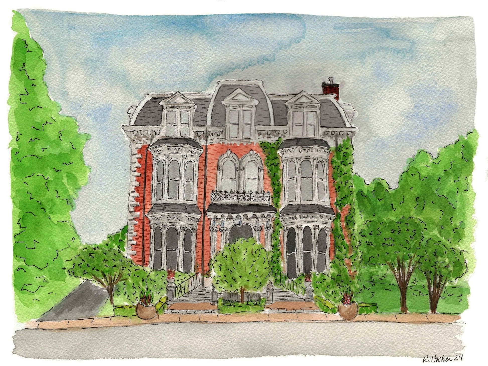 THE MANSION ON DELAWARE AVENUE - Rachel Hoeber Art & Design